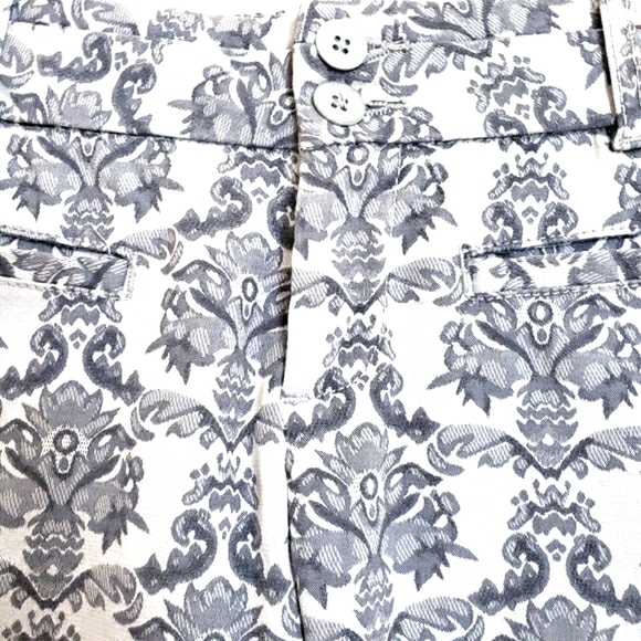 Cartonnier Gray Jacquard Charlie Ankle Skinny Pant - Picture 4 of 9